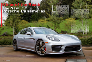 9 Magazine article on Panameras